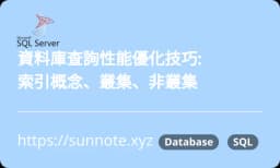 資料庫查詢性能優化技巧:索引概念、叢集、非叢集