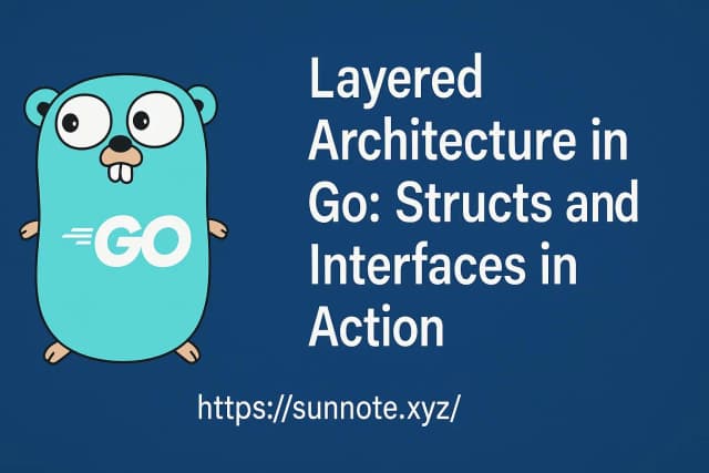 Layered Architecture in Go: Structs and Interfaces in Action
